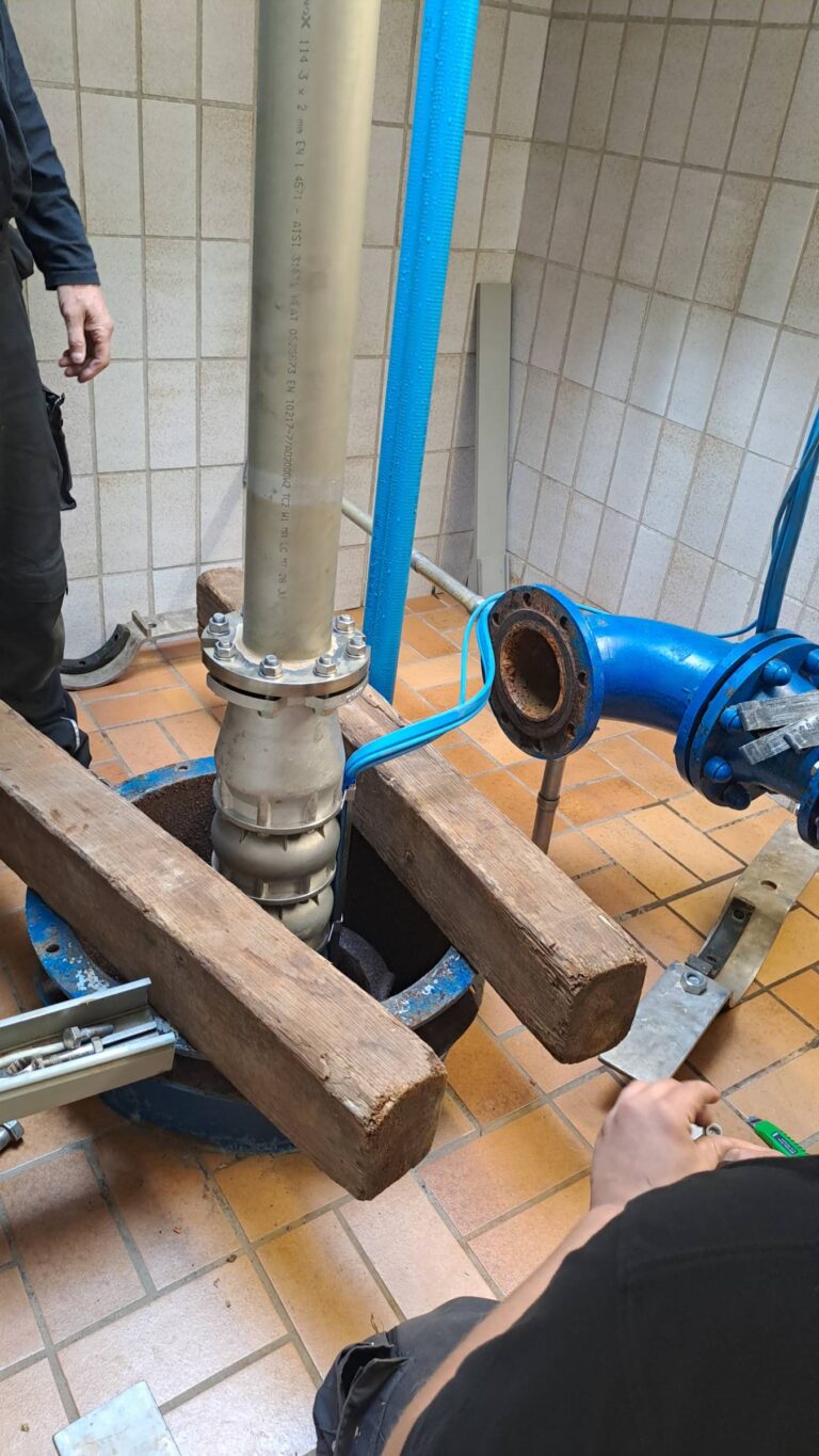 Tausch der Brunnenpumpe des Brunnen 1